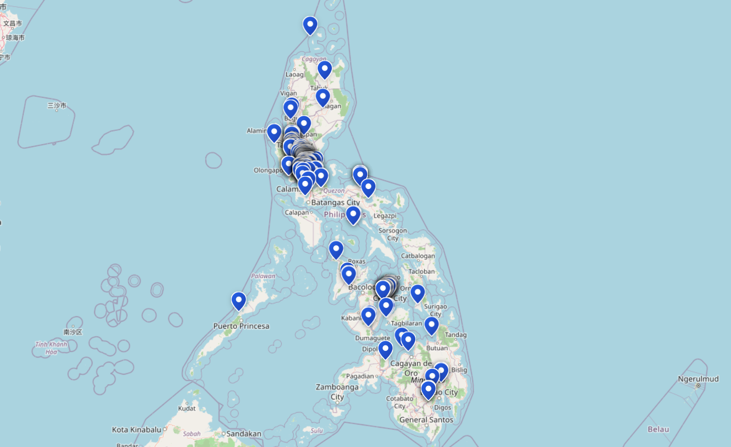 Property map preview
